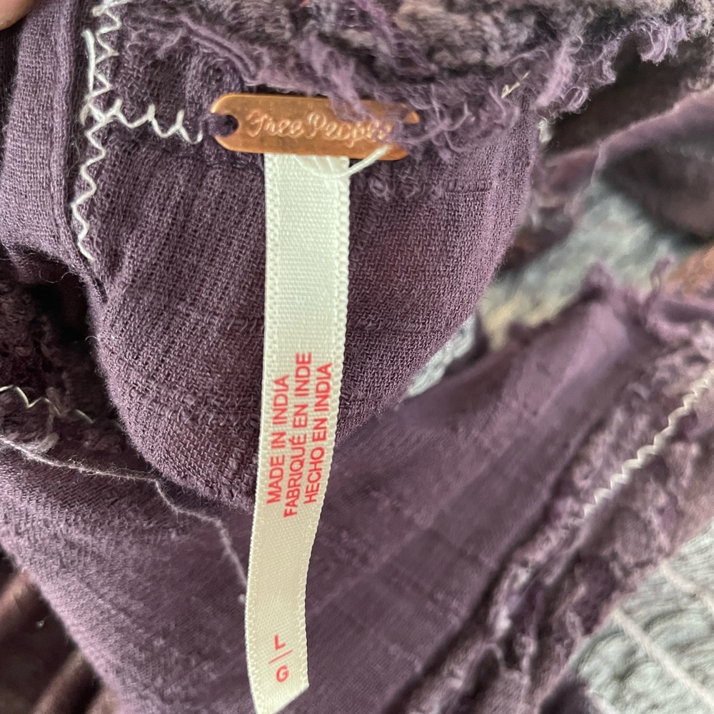 Free people tank top flowy oversized - Picture 2 of 3